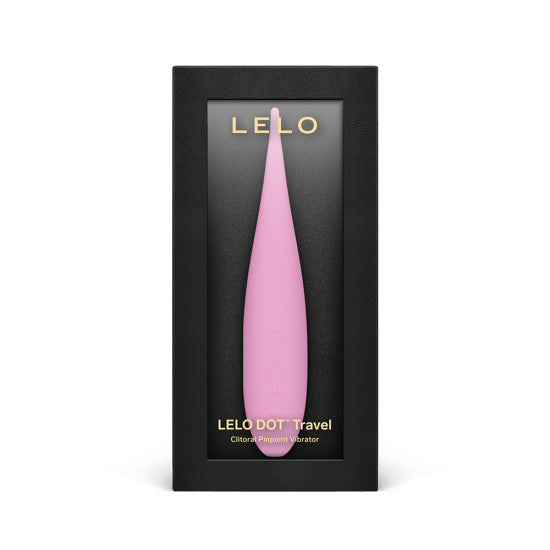 Vibrador de viaje de punto de mira para clítoris LELO DOT, rosa