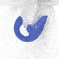 Vibromasseur Rabbit à air pulsé Womanizer Blend Pleasure - Bleu vif