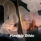 ObsidianFlex Torso de muñeco sexual masculino negro con dildo de 16 cm y 4,4 kg