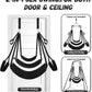 VelvetLift Door Sex Swing with Cushions & Armrests