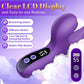 Vibreur lapin TrevixaSweep pour point G, 3-en-1, 10 modes, écran LCD