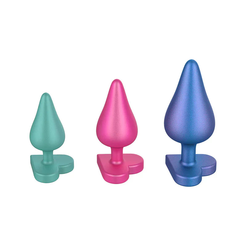 Kit de plugs anaux ROMP Luster - Multicolore