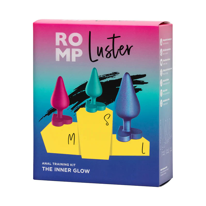 Kit de plugs anaux ROMP Luster - Multicolore