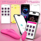 Vibrador tipo braga PulseLeaf APP Wearable a distancia 9 modos