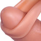 Prépuce 8 pouces Dildo réaliste en silicone avec ventouse