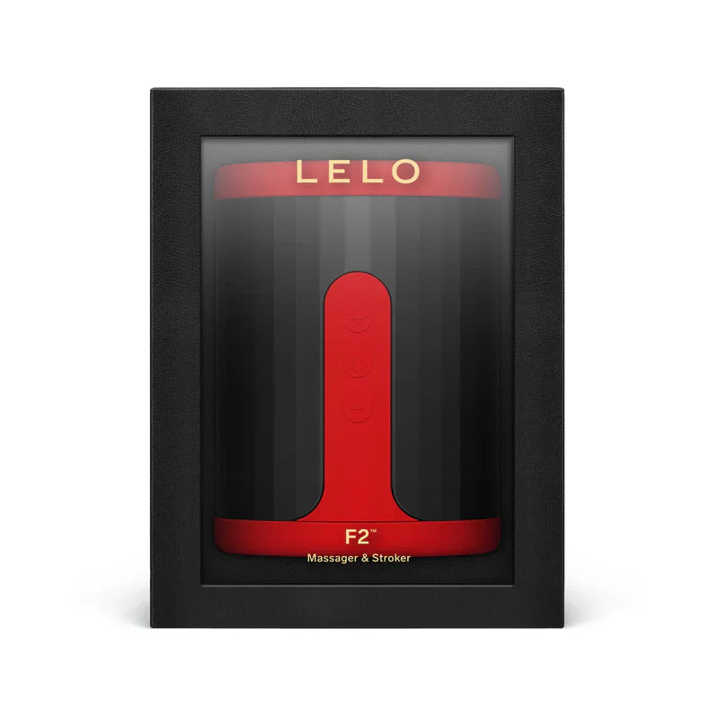 Masajeador LELO F2S y Stroker Masculino Rojo