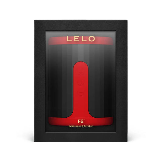 Masajeador LELO F2S y Stroker Masculino Rojo
