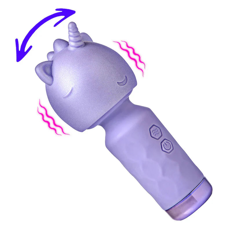BANG! Vibrateur Baguette Licorne en Silicone
