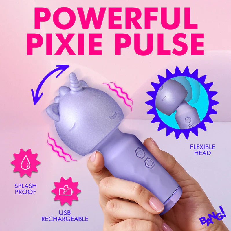 BANG! Vibrateur Baguette Licorne en Silicone