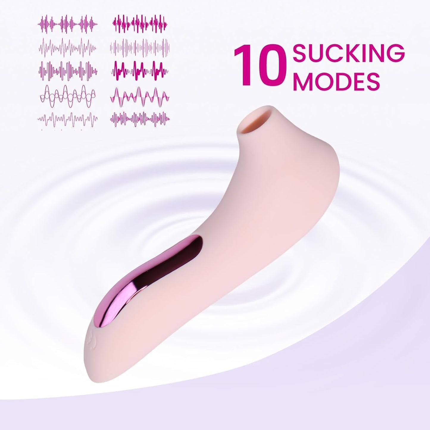 SilqueSuction Wand Clitoral Sucker Waterproof Quiet