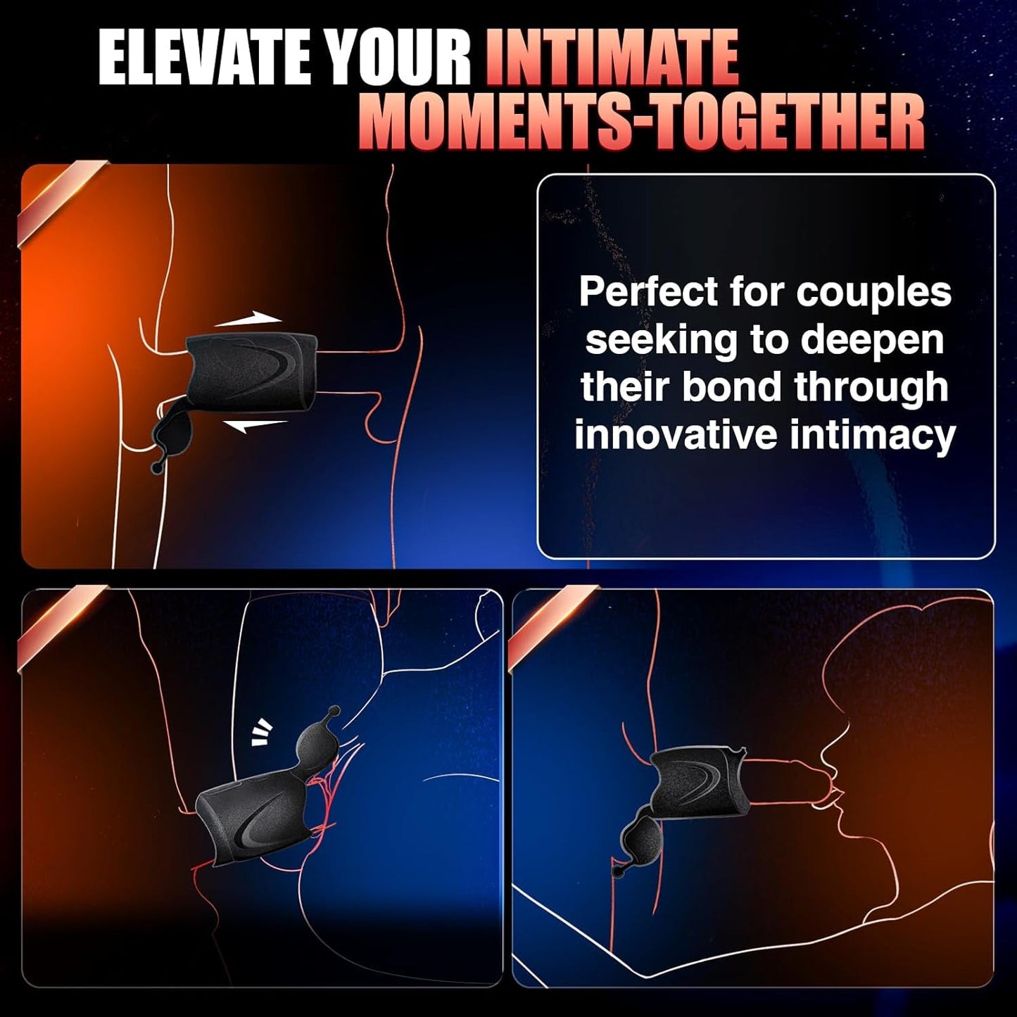 OpenFlex AI App Male Stroker 2 Motors 10x10 Trainer