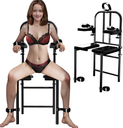 BondFlex BDSM Sex Chair with Restraints 350LB