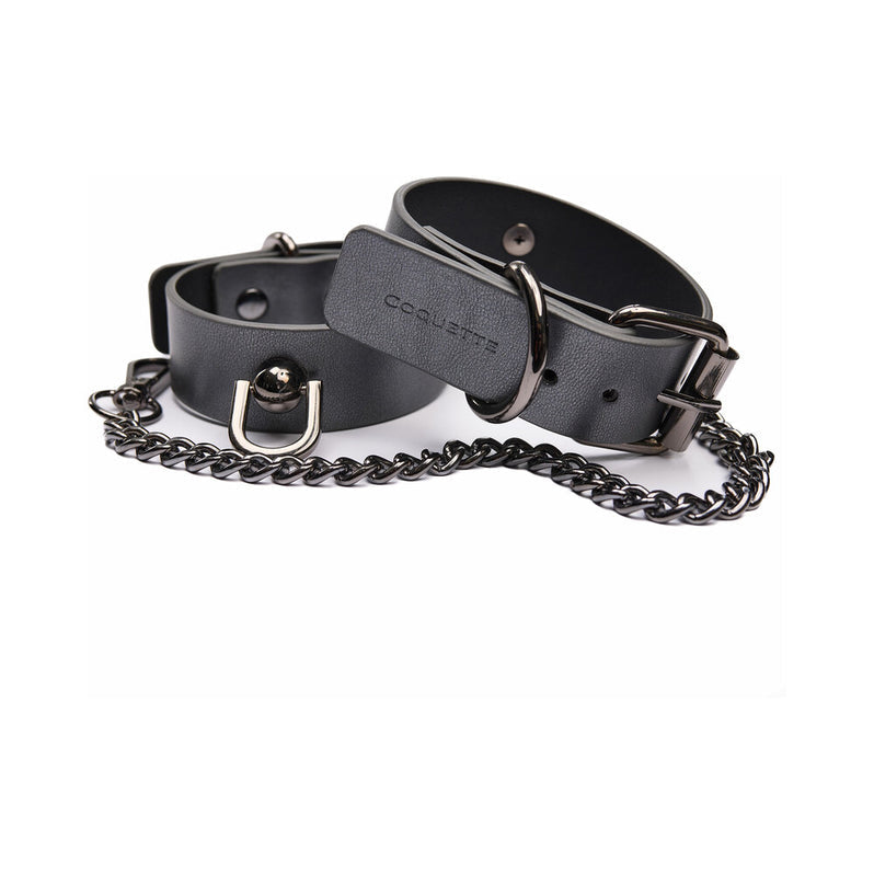 Menottes Coquette Pleasure Gunmetal Glamour