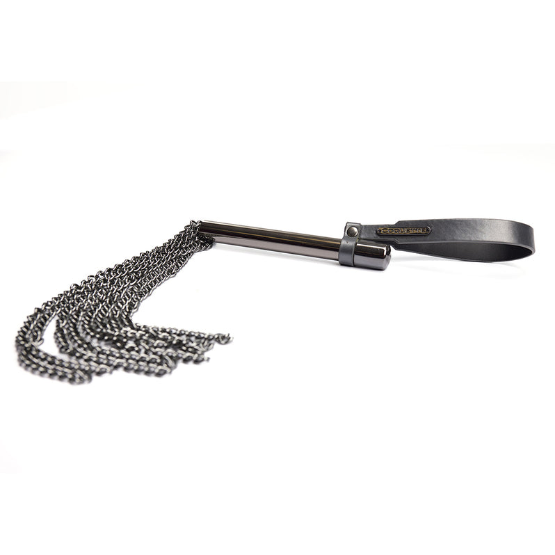 Mini-cravache Coquette Pleasure Glam gunmetal