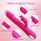 CoreThrust Vibrador Conejo Empuje 3 Empujes 10 Modos Silicona