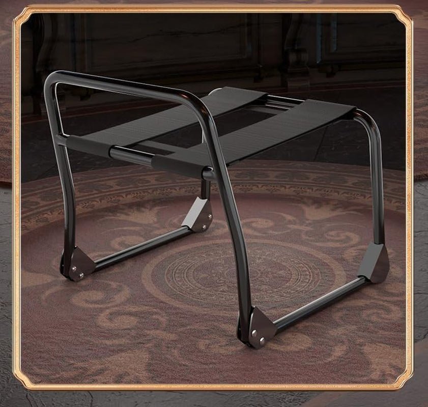 Silla sexual plegable ShadowFold con soporte para dildo