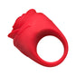 Bague de rose vibrante discrète Bloomgasm – Plaisir portable en silicone