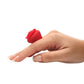 Bague de rose vibrante discrète Bloomgasm – Plaisir portable en silicone