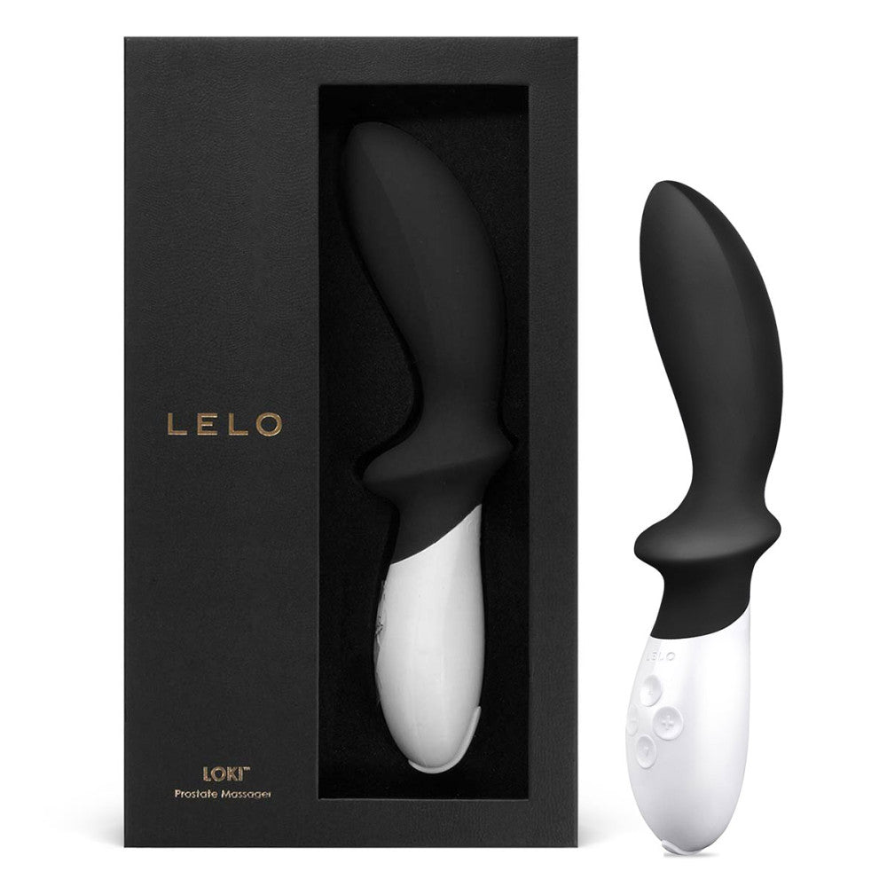 LELO Loki Masajeador de Próstata Vibratorio Negro Obsidiana
