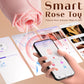 LunaraSync Rose Succionador de Clítoris 10 Modos Control por App Impermeable