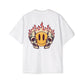 Camiseta Oversize para Hombre EA con Emoji de Fuego
