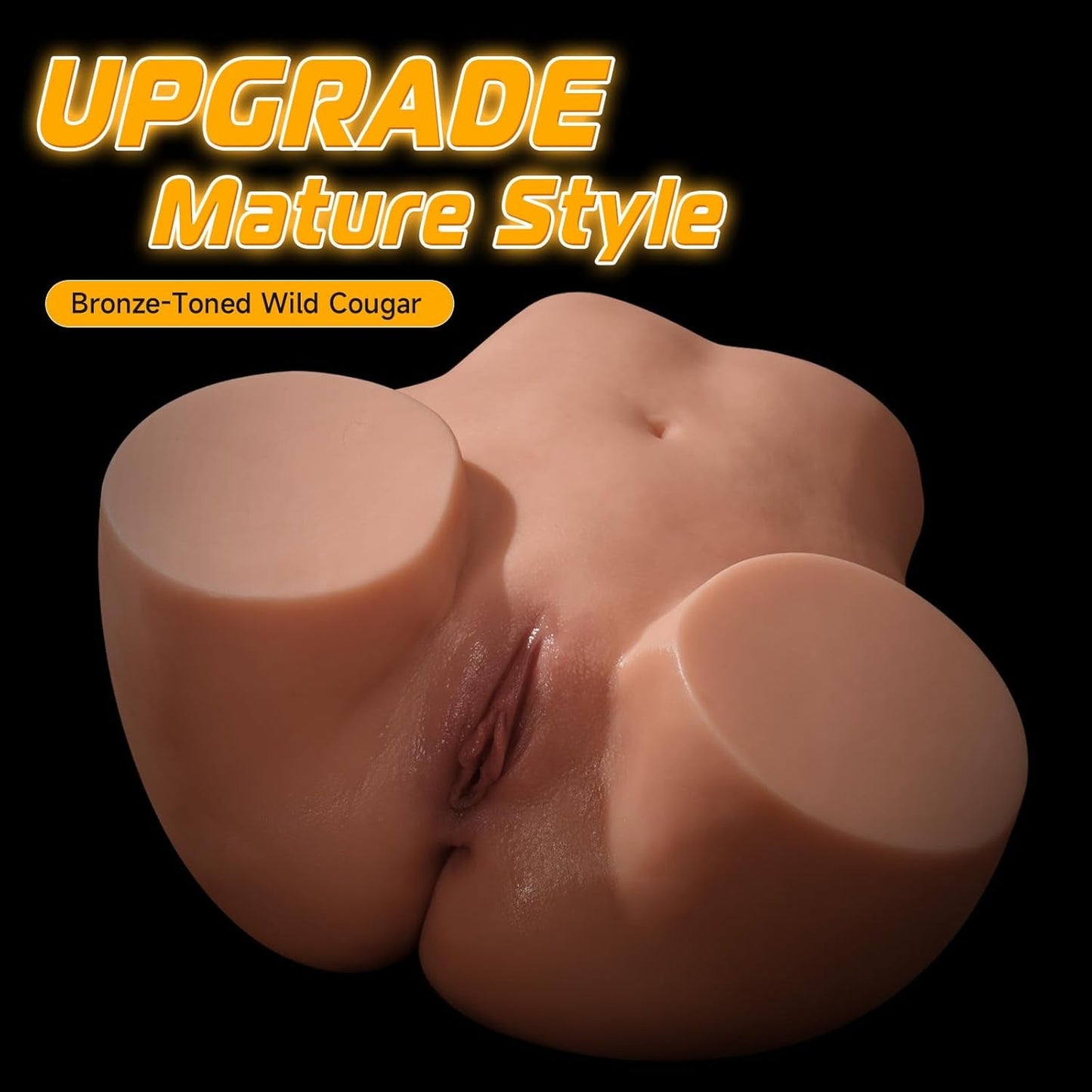 Torso de Muñeca Sexual Realista TitanGrip 35LB | Doble Canal Profundo