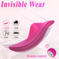 RoseWhisper Vibrador de bragas con control remoto 12 modos