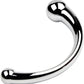 SteelCurve Metal Double-Ended G-Spot Prostate Massager Wand