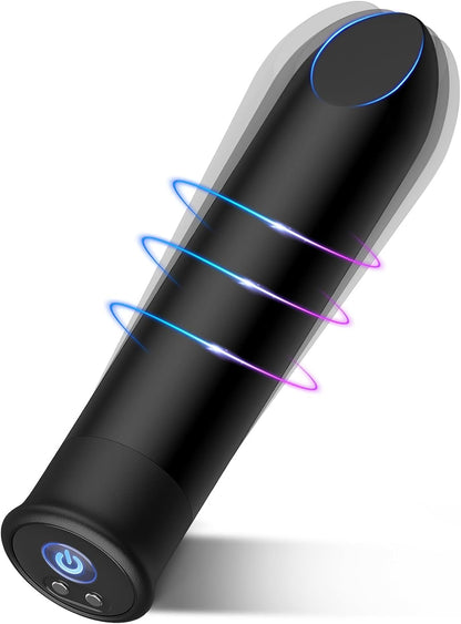 Vibrador EdgePoint Bala Punta en Ángulo 10 Modos Impermeable USB