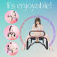 Silla sexual ajustable CrimsonLift con reposabrazos y soporte para dildo