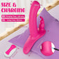 VibeSync Control Remoto Dildo Conejo Sin Tiras