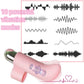 Vibrador de dedo HydraPulse 10 modos, resistente al agua IPX7, USB