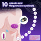 StealthPulseX Mini Remote Nipple Vibrators – 10 Modes