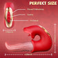 Vibrador de lengua TripleTeaseV 3 en 1 Rosa