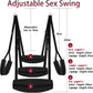 Columpio sexual de uso rudo AeroBond, 158 kg, ajustable