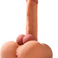 GripBase Male Sex Doll Torso Suction Base 6.9in Dildo