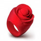 Bague de rose vibrante discrète Bloomgasm – Plaisir portable en silicone
