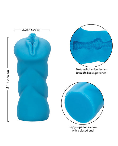 Masturbador vaginal realista de conejita de ANIME - Azul