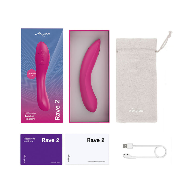 Vibromasseur point G We-Vibe Rave 2 Twisted Pleasure