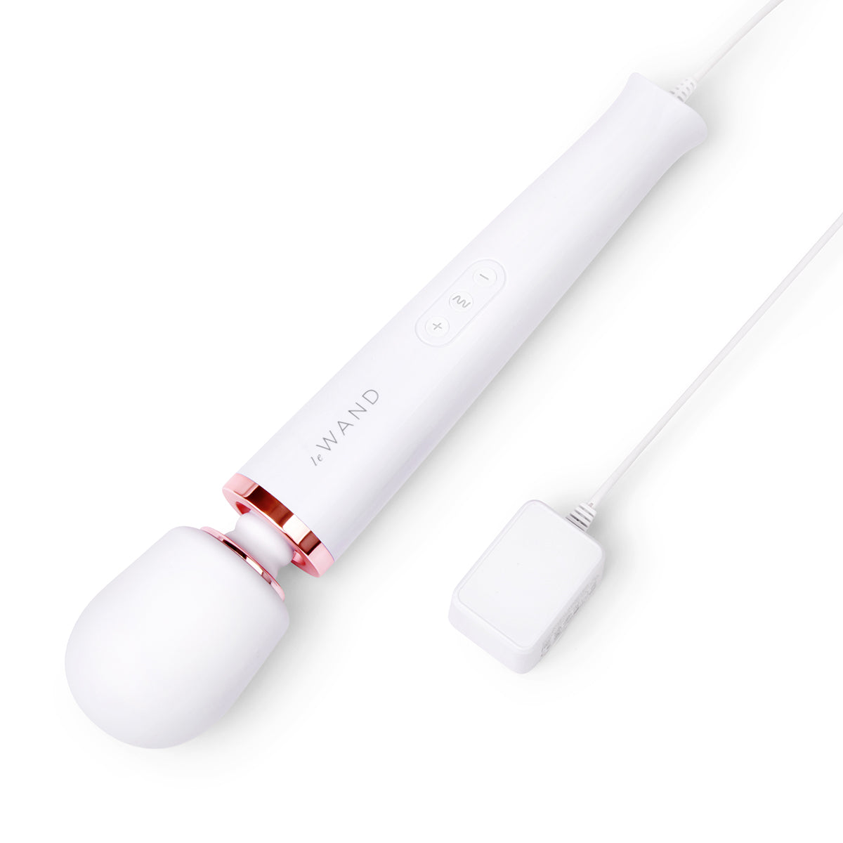 Masajeador de varita vibratoria con cable Le Wand - Blanco