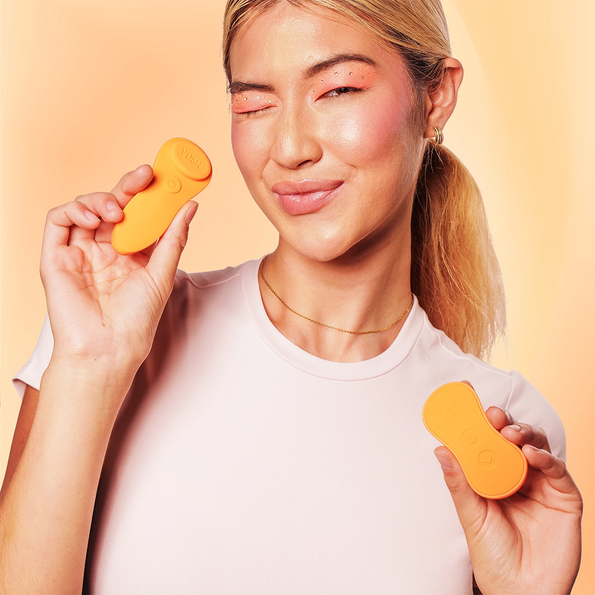 VUSH Luna Vibromasseur portable en silicone de qualité médicale