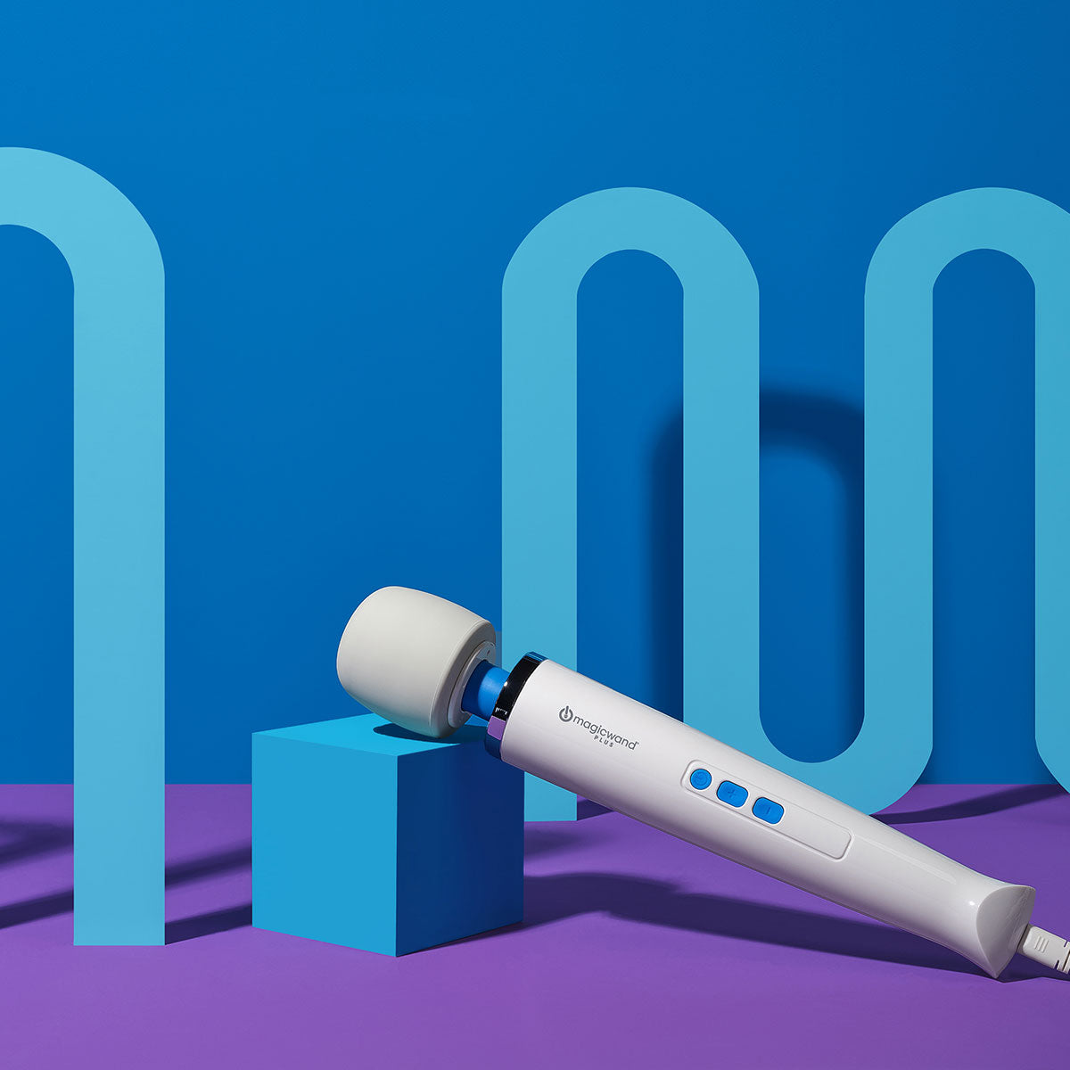 Magic Wand Plus : Le Masseur-baguette filaire authentique à vitesse variable