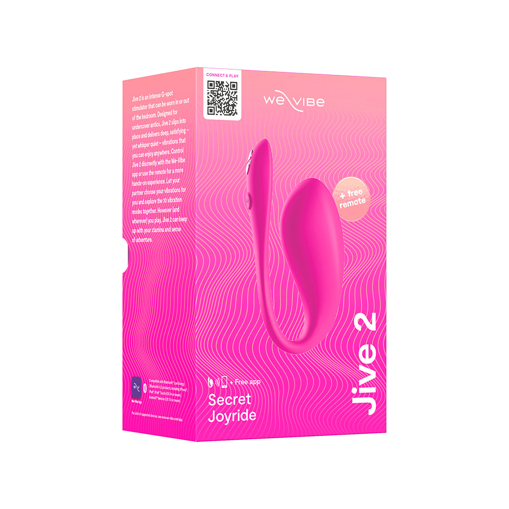 We-Vibe Jive 2 Vibrador de Punto G portátil Rosa Eléctrico