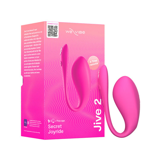 We-Vibe Jive 2 Vibreur Point G Portable Rose Électrique