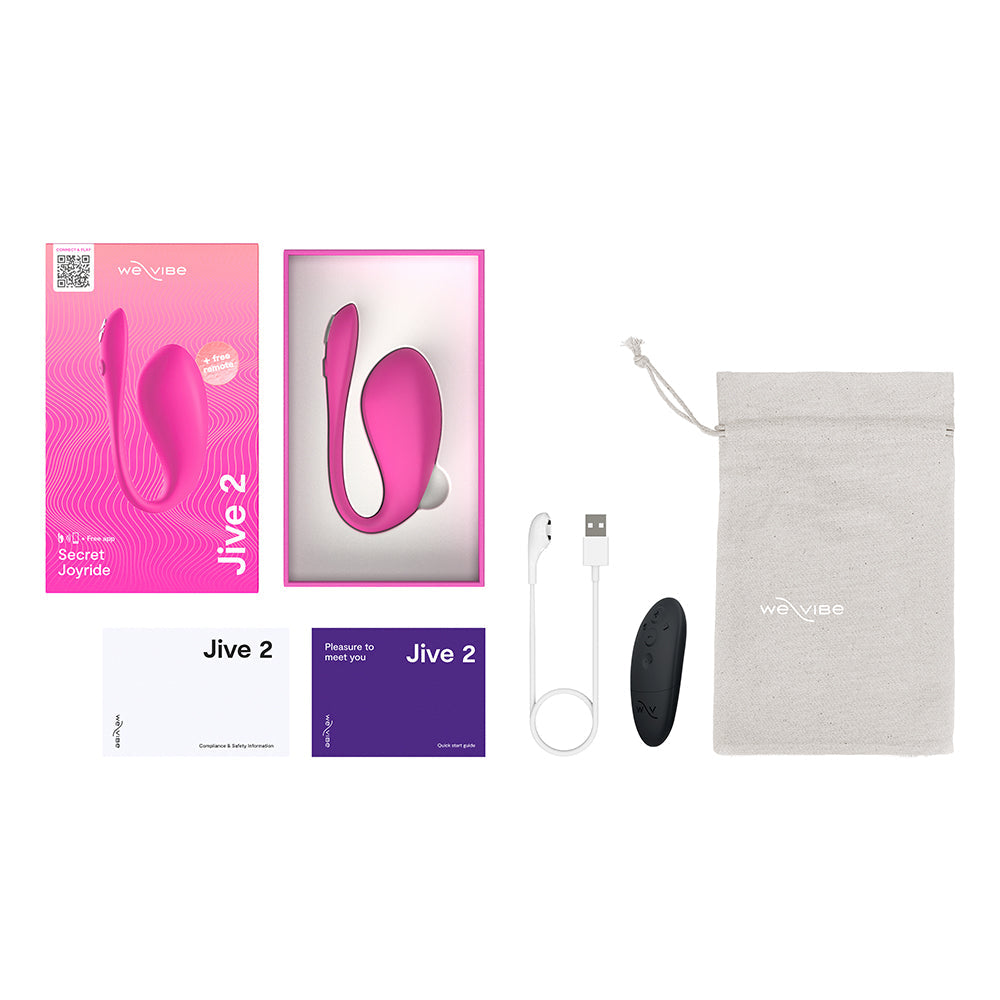 We-Vibe Jive 2 Vibrador de Punto G portátil Rosa Eléctrico