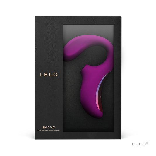 LELO Enigma stimulateur double sonique - Rose profond