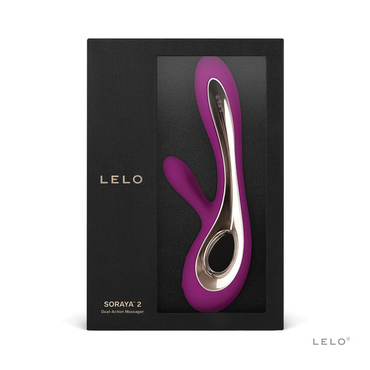 Vibromasseur LELO Soraya 2 Rabbit - Rose foncé