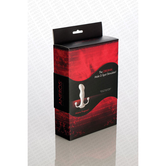 Aneros Progasm Male G-Spot Vibrator - White
