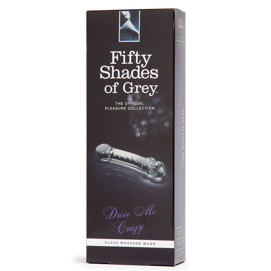 Cinquante nuances – Baguette de massage en verre Drive Me Crazy