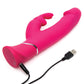 Vibrador de conejo Happy Rabbit de doble densidad rosa
